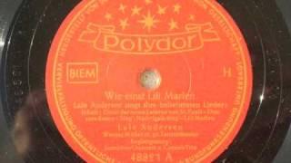 'Wie einst Lili Marlen'--Lale Andersen (1952)