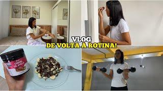 DIA DE VOLTAR À ROTINA! *desabafo + arrume-se para academia*