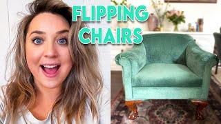 How to Flip Chairs for Profit | Furniture Reselling Tutorial