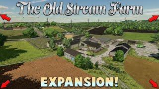 FS22 “THE OLD STREAM FARM (EXPANSION)” NEW MOD MAP, TOUR! | Farming Simulator 22 (Review) PS5.