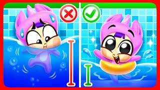 Safety Rules In The Pool‍️ Play SafeEducational Video for Kids