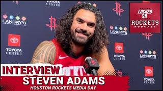 Steven Adams | Houston Rockets Media Day | 2024-2025 NBA Season