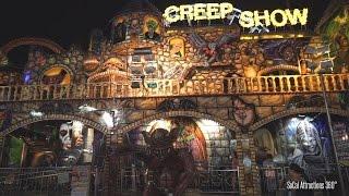 2 Cheesiest Carnival Haunted House Rides POV - Full Ride-through - L.A County Fair 2015