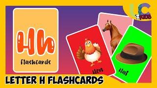 Letter H Flash Cards |  | Words with Letter H | Alphabet Vocabulary for Kids | UCkids