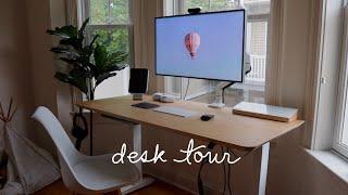 desk setup and tour // creating a home office for my new job at facebook!