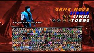 Mortal Kombat Fight 2024 - FRONZEN SUB-ZERO MK1 Gameplay Playthrough