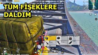 TÜM FİŞEKLERE DALDIM LİVİK & ERANGEL SOLO SQUAD PUBG MOBİLE