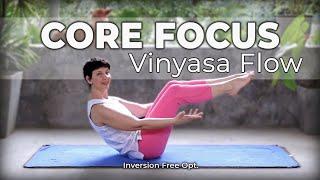 Core Focused Vinyasa Yoga Flow//Inversion Free