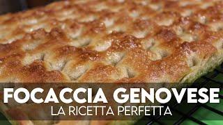 Focaccia genovese, la ricetta, il metodo e i trucchi per la fügassa perfetta