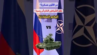 Comparison between the air power of Russia and NATO