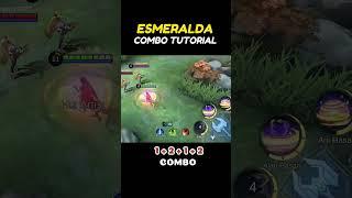 ️Esmeralda Combo Tutorial Gameplay from Aprome #mlbbshorts #combo