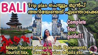 BALI Trip | Tour planning details | Tourist places in Bali | Noopsworld