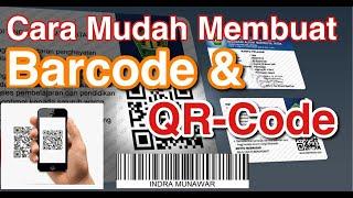 Cara Membuat Barcode dan QR Code | Generator Online