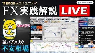 FX実践解説、強いアメリカ不安相場「スタグフレーション？」（2025年3月3日)