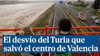 El desvío del Turia que salvó el centro de Valencia de la destrucción