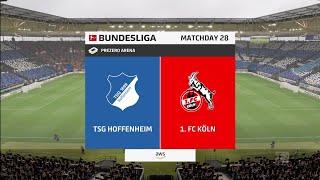 FIFA 23 | TSG Hoffenheim vs FC Köln - PreZero Arena | Gameplay