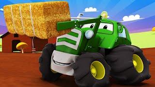Ben der Traktor ist voll mit Äpfeln und Eiern - Autopolis   Lastwagen Zeichentrickfilme für Kinder