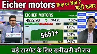 Eicher motors share latest news, result,eicher motors share analysis,eicher motors share target