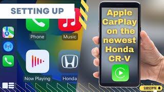 Your Guide to Setting Up Apple CarPlay on 2023-2025 Honda CR-V (ACROSS EVERY TRIM)