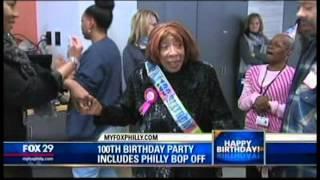 NewCourtland LIFE Program Participant Celebrates Her 100th Birthday by Doing "The Bop"