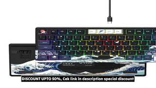womier S-K80 Sea Wave Hot Swappable GamIng Keyboard Wired Mechanical Keyboard with Color O