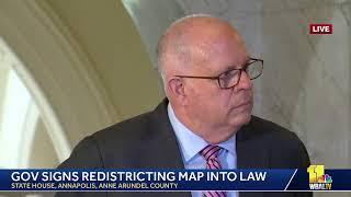 LIVE: Gov. Hogan on signing redrawn congressional redistricting map into law -- https://on.wbaltv…