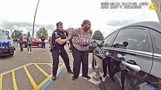 Bodycam Video Shows Arrest of Woman Parked in a Handicap Space at Walmart