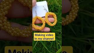 earrings making video. #cover #song #music #love #diy #weddingaccessories #bridaltiaras #earrings