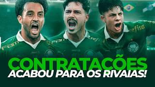 CONTRATAÇÕES DO PALMEIRAS: MELHOR DO BRASIL? FELIPE ANDERSON, MAURICIO EX INTER E AGUSTÍN GIAY!