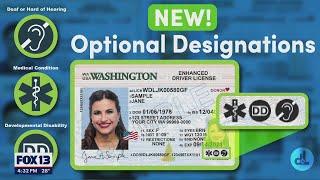 New medical designations can be added to Washington driver’s license, ID card Jan. 1