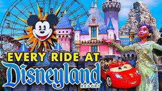 Every Ride at Disneyland Resort