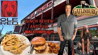 OLE RED LUNCH REVIEW & WALKTHROUGH - GATLINBURG TN