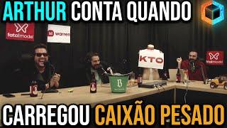 Arthur conta quando AJUDOU a carregar CAIXÃO pesado | Cortes do Caixa Preta