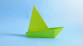 How to make a boat origami paper for beginners, origami boat