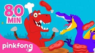 Dinosaurios para niños  | +Recopilación | Pinkfong Canciones y Cuentos Infantiles