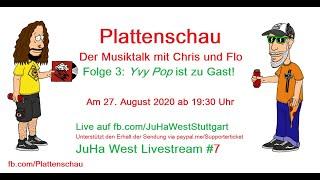 Folge 03 vom 27.08.2020 - Plattenschau - Der Musiktalk mit Chris und Flo!