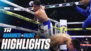 Emanuel Navarrete Delivers Oscar Valdez A Classic BEATDOWN | FIGHT HIGHLIGHTS