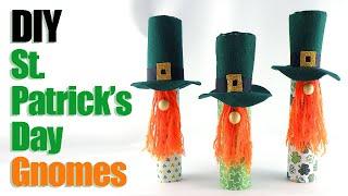 DIY St  Patrick's Day Gnomes - Easy and Cheap No Sew Gnomes