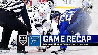 Kings @ Blues 1/28 | NHL Highlights 2024