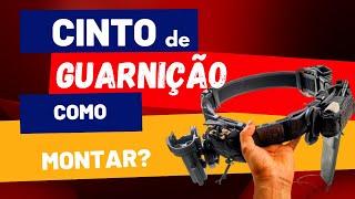 CINTO DE GUARNIÇÃO como montar ?