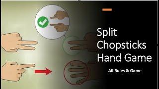 Lets Play the easiest game - Split / Chopsticks / Calculator / Hand game - The Rules & Games