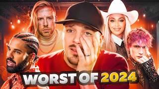 Top 20 WORST Songs of 2024… 