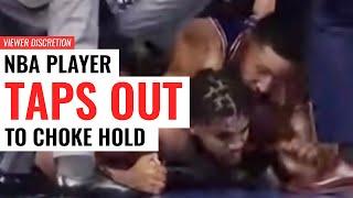 NBA Player Taps Out to Choke Hold (Gracie Breakdown)