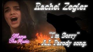 Rachel Zegler new apology video.(Not) Rachel Zegler "I'm sorry"  A.I. New Acoustic pop song parody