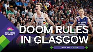 Men's 400m final | World Athletics Indoor Championships Glasgow 24