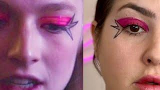 Jules’ Euphoria Hot Pink Eyeshadow Makeup Tutorial | Dreamy & Bold Look 2