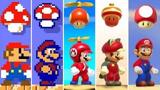 Super Mario Maker 2 - All Mushroom Power-Ups