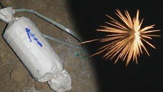 3'' Firework Shell with FAST BURNING STARS (BP based) // no booster