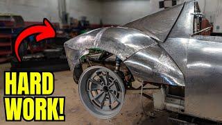 Making Welds DISAPPEAR on our Supercar Project! -- Project Jigsaw Ep. 64