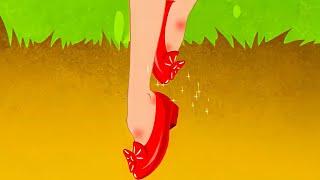 Le Scarpe Rosse + Le Dodici Principesse Danzanti | Storie Per Bambini Cartoni Animati